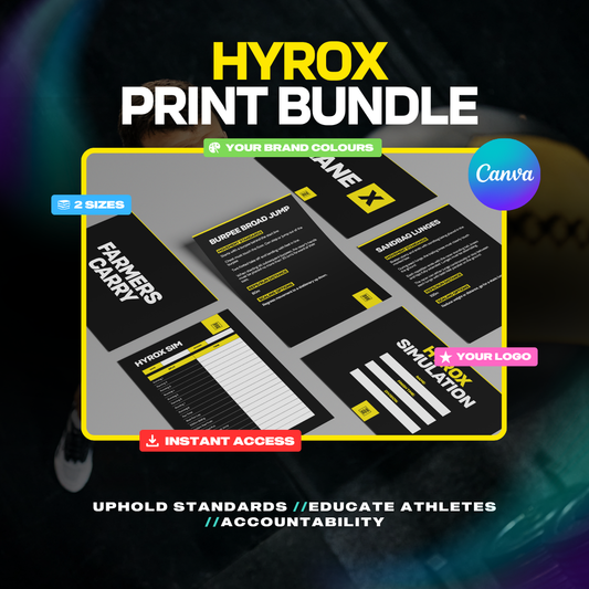 Hyrox Print Bundle