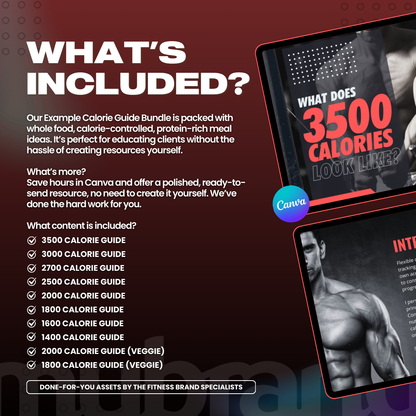 Ultimate Example Calorie Guide Bundle
