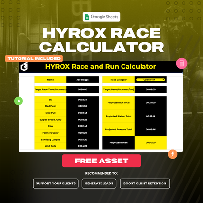 Hyrox Race Calculator