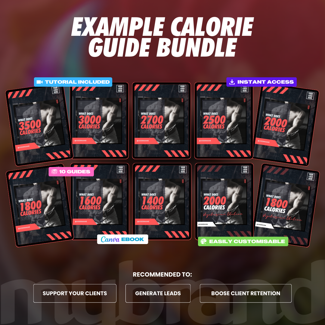 Ultimate Example Calorie Guide Bundle